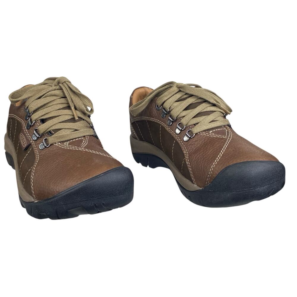 Keen Women’s Presidio Brown Leather Trail Hiking Loafer Size US 6.5 - Picture 5 of 11